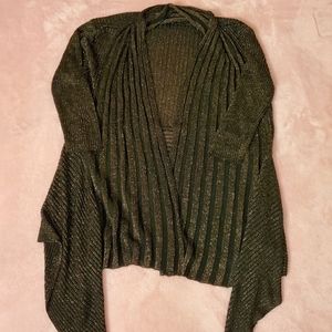 Black and Gold Cardigan